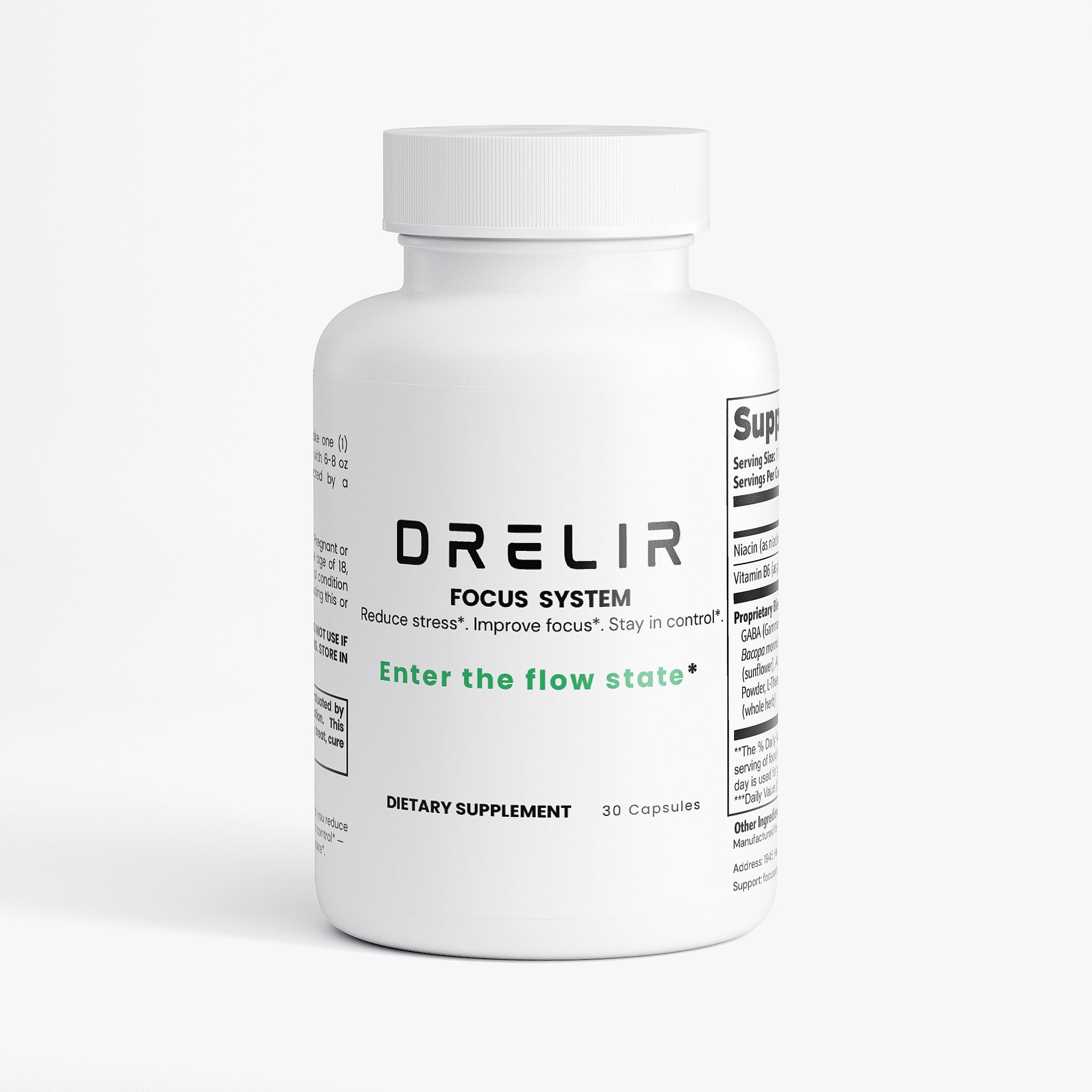 DRELIR — Clean Focus. Calm Control.